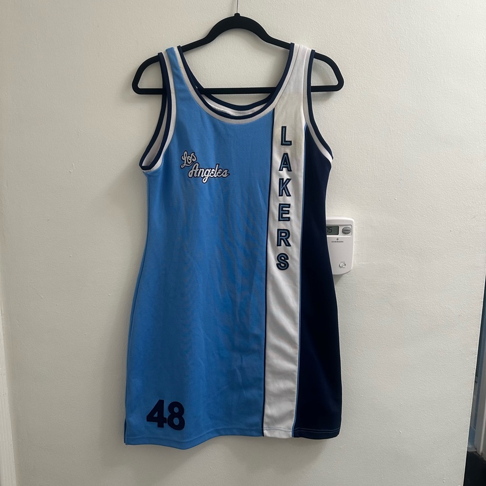 NBA Hardwood Classics Blue and White Jersey